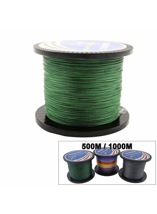 Shaddock Fishing Super Strong Braided Line - 4 Strands Multifilament Pe Line - Abrasion Resistant Braided Lines – Incredible Super Power line 10LB-133LB, 110 Yards-1100 Yards - Image 5