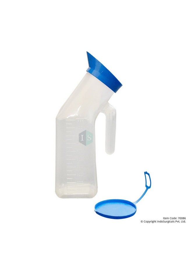 IS IndoSurgicals Unisex Polypropylene Autoclavable Urinal (1000 Ml)  - Image 4