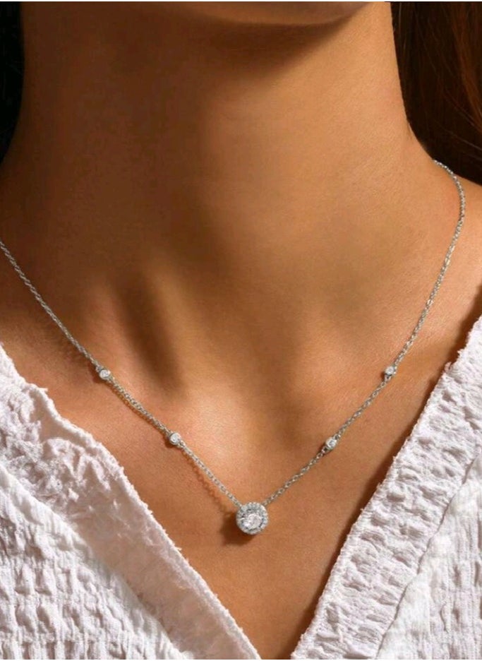 Jewelry For Life - Pure 925 Sterling Silver Necklace For Women - Image 1