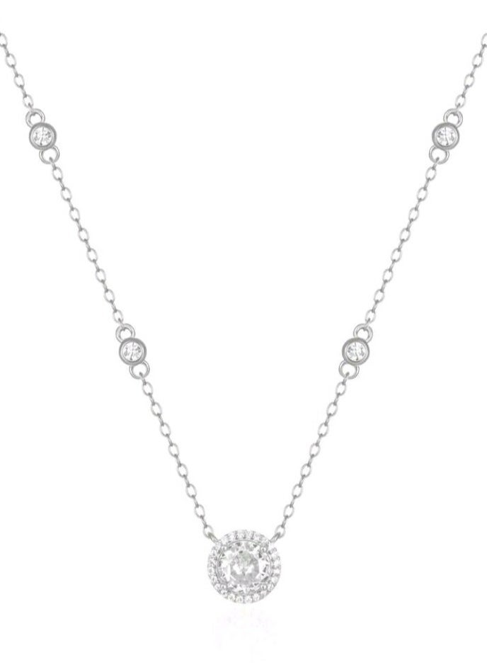 Jewelry For Life - Pure 925 Sterling Silver Necklace For Women - Image 1