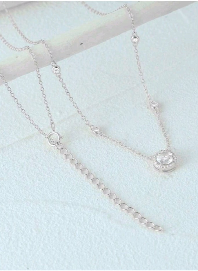 Jewelry For Life - Pure 925 Sterling Silver Necklace For Women - Image 1