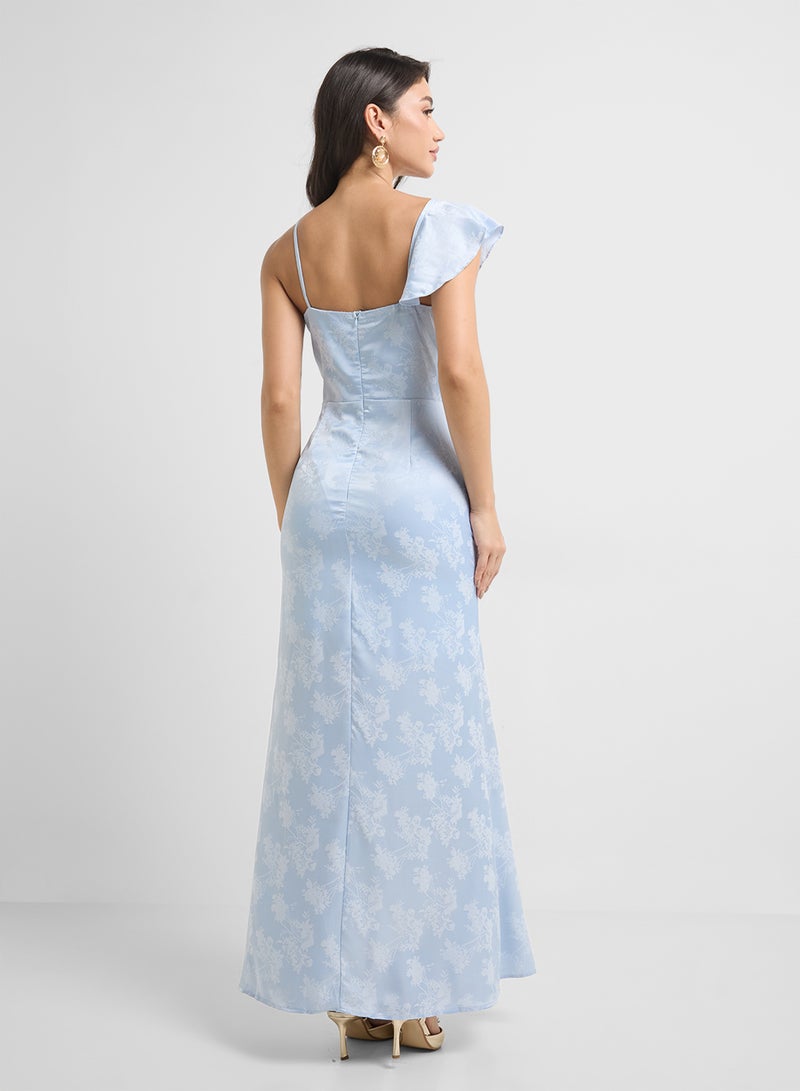 ELLA Floral Ruffle Maxi Dress  - Image 2