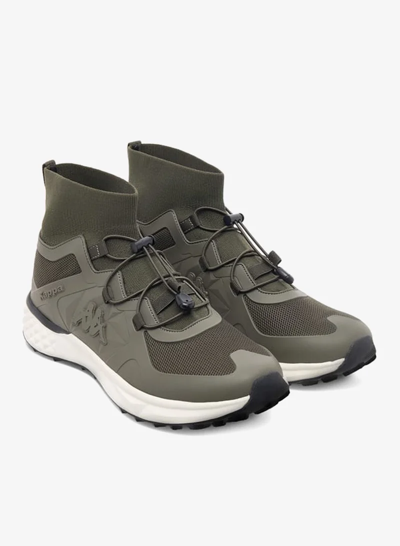 كابا بوت رجالي بتفاصيل شعار وقفل سلكي