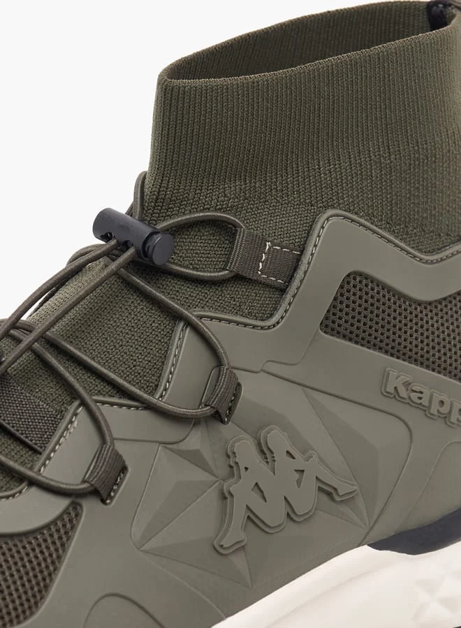 Kappa Mens Logo Detail Boots with Cord Lock Closure
