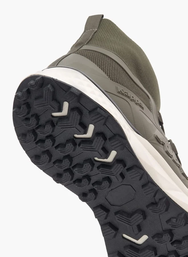 Kappa Mens Logo Detail Boots with Cord Lock Closure