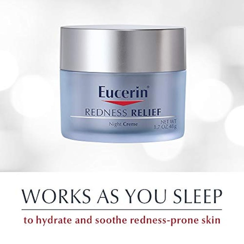 Eucerin Redness Relief Soothing Night Cr?me, 1.7 Ounce - Image 4