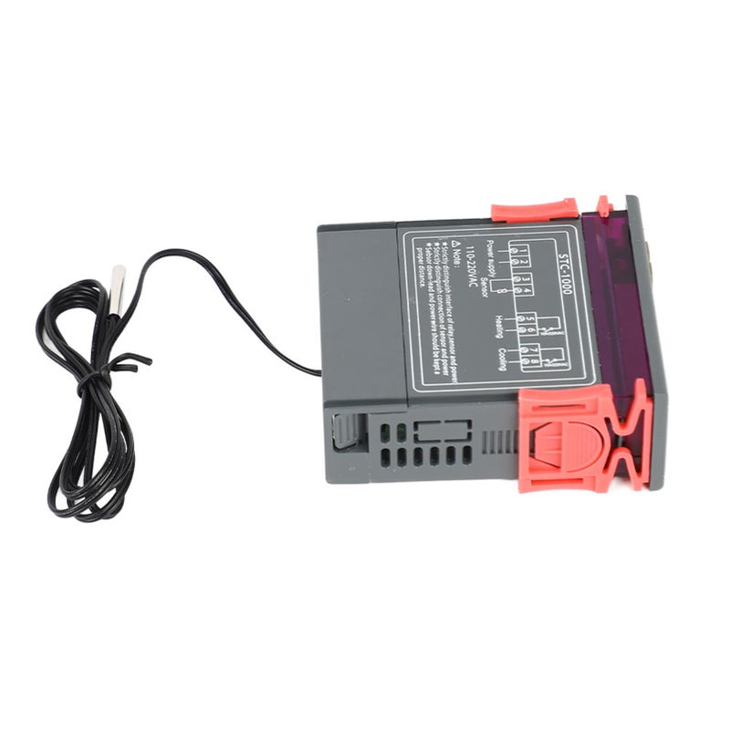 Digital Temperature Controller Dual Relay Output Thermostat with Negative Temperature Coefficient (110V - 220VAC) - Image 2