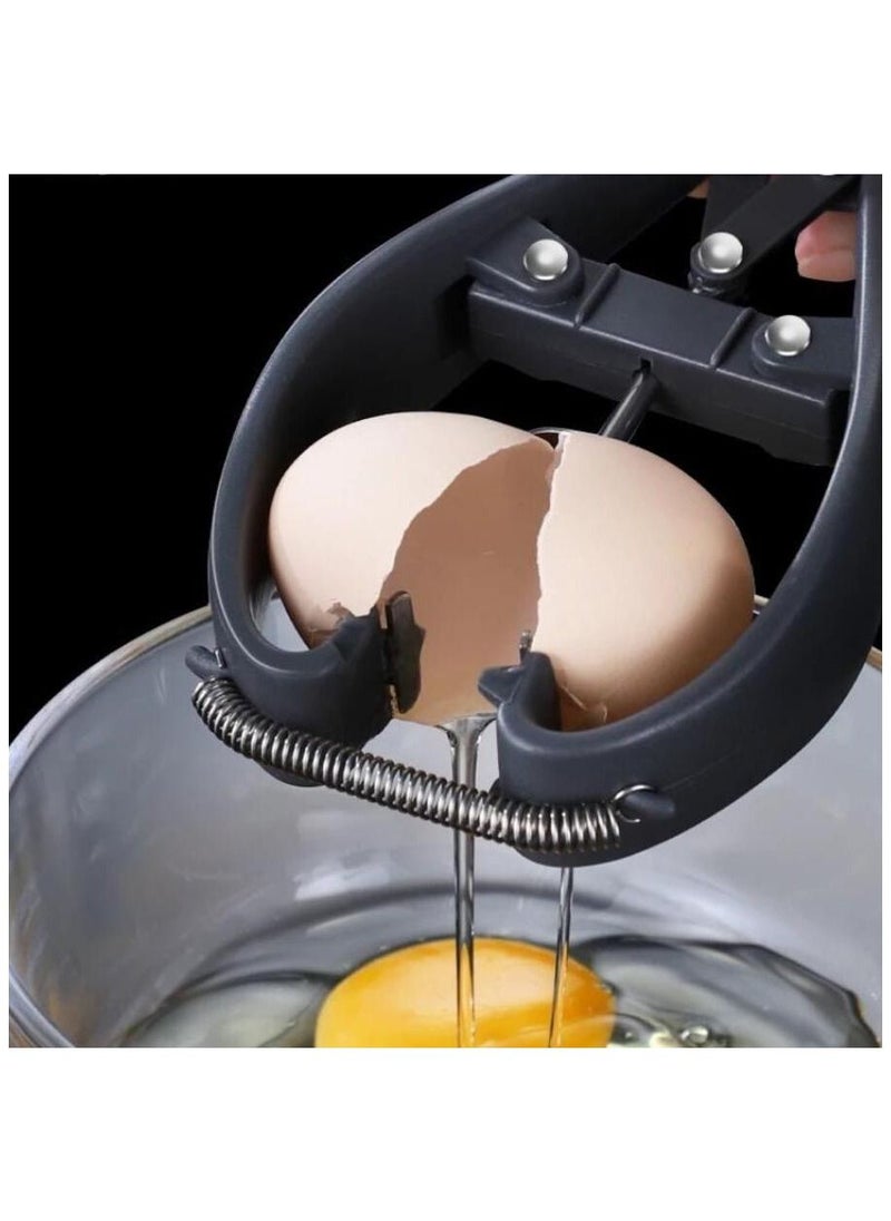 Lady Kitchen - Egg breaker, multifunctional, great tool for separating egg ingredients (2 in 1) - Image 1