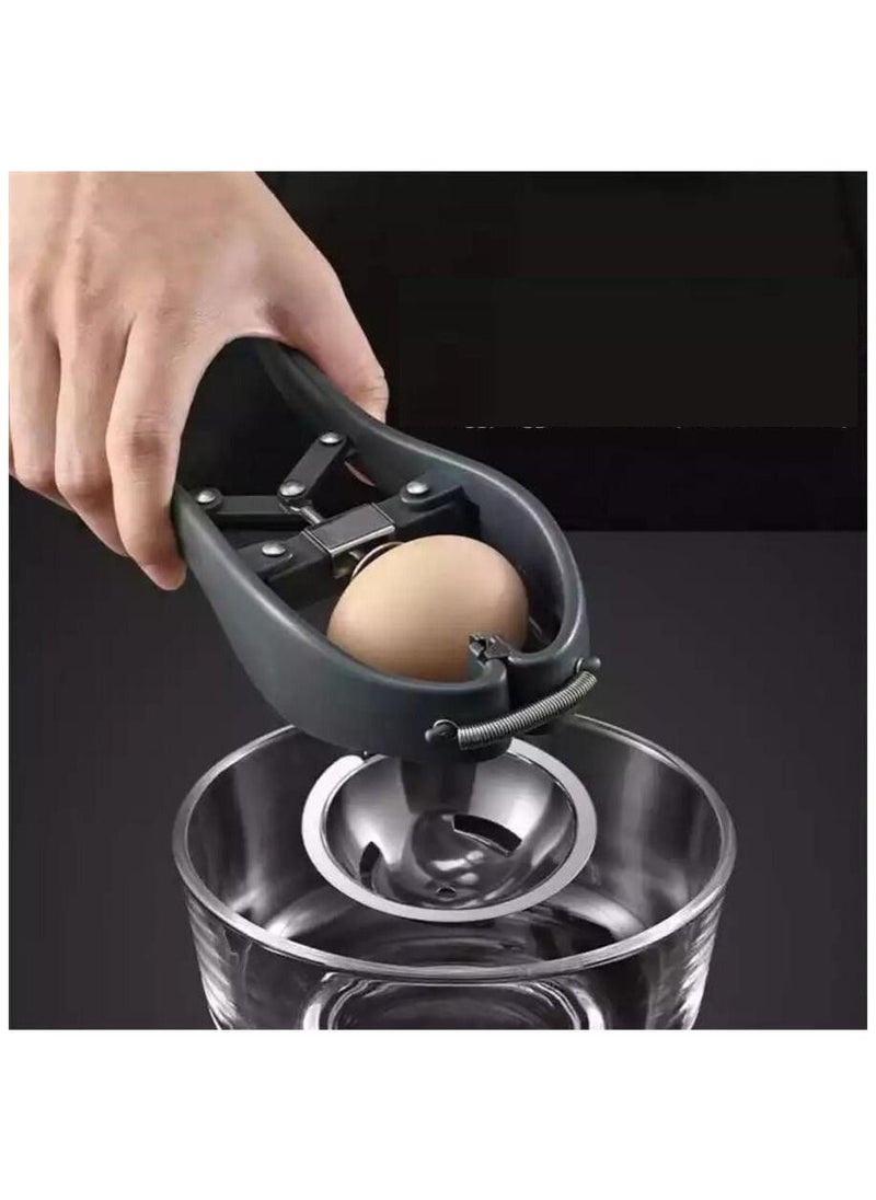 Lady Kitchen - Egg breaker, multifunctional, great tool for separating egg ingredients (2 in 1) - Image 1