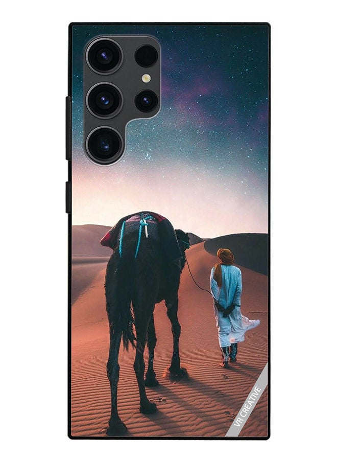 VR CREATIVE Protective Case Cover For Samsung Galaxy S23 Ultra 5G Camel Design Multicolour - Image 1