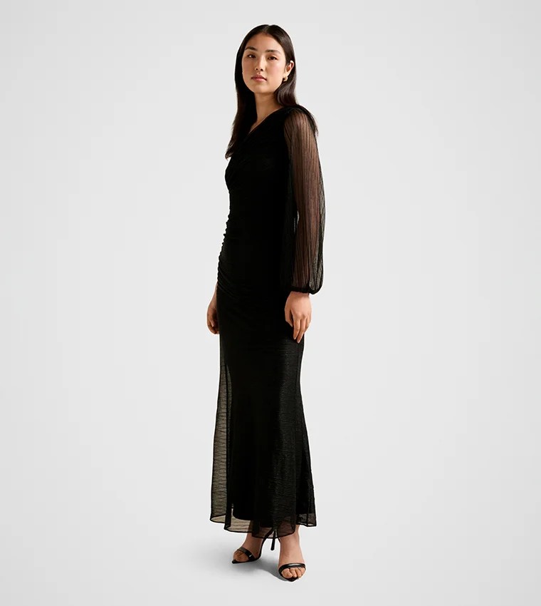 فورايفر نيو Nahla Asym Plisse Maxi