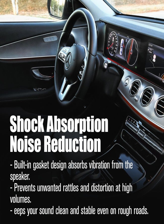 KH866 1 Pair (2pcs) Car Audio Speaker A Column Tweeter Bracket Gasket Fit for 2 Inch 3.5 Inch 3.8 Inch Speakers Plastic Washer - Image 3