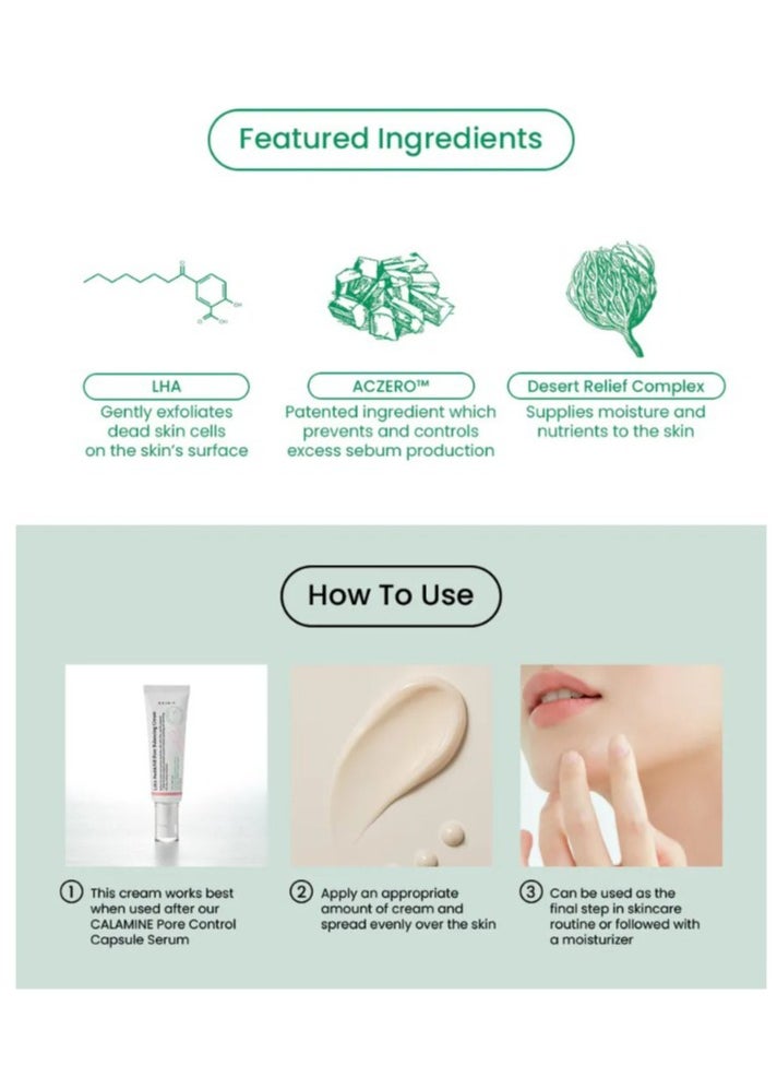 AXIS-Y - LHA Peel&Fill Pore Balancing Cream 50ml. Moisturizing, nourishing - Image 1