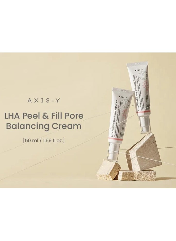 AXIS-Y - LHA Peel&Fill Pore Balancing Cream 50ml. Moisturizing, nourishing - Image 1