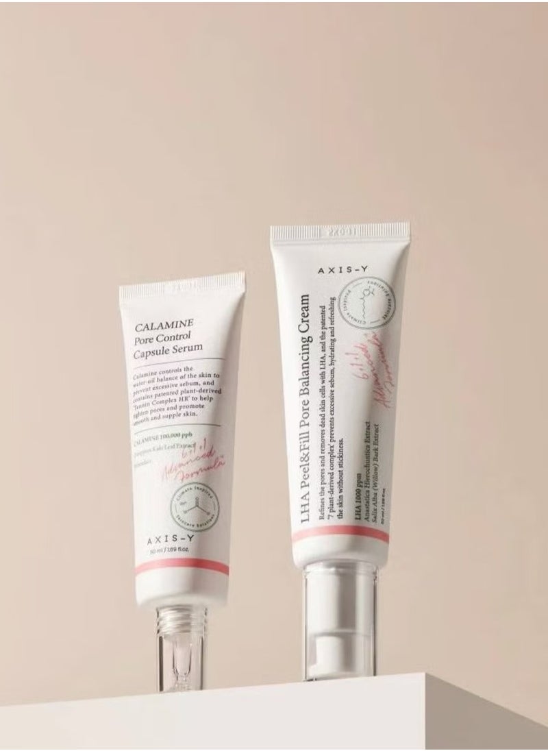 AXIS-Y - LHA Peel&Fill Pore Balancing Cream 50ml. Moisturizing, nourishing - Image 1