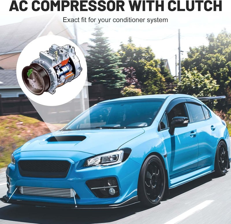 ILONPA New AC Air Condition Compressor with Clutch for Mercedes-Benz Models - Image 2