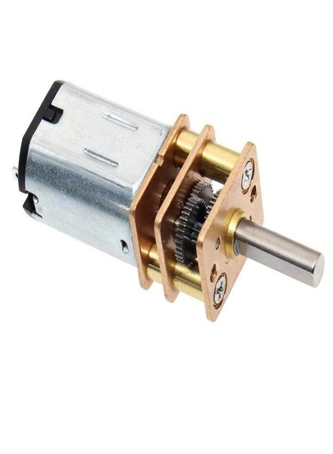 Lagogia 6V 500RPM Micro DC Gear Speed Reduction Motor with Full Metal Gearbox Motor GA12-N20 3mm Shaft for Robot Models, RC Cars, DIY Toys, Pack of 1 - Image 2