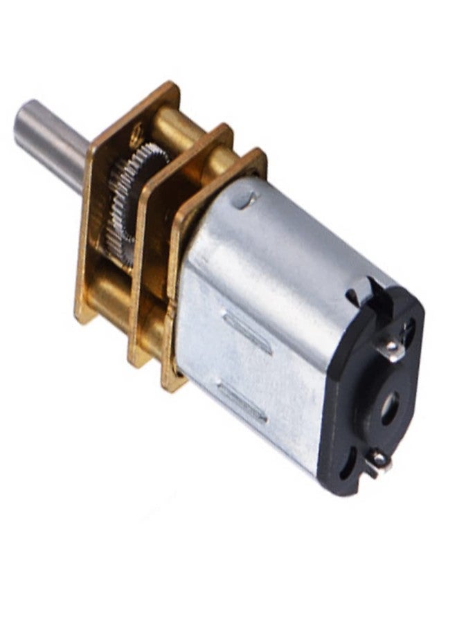 Lagogia 6V 500RPM Micro DC Gear Speed Reduction Motor with Full Metal Gearbox Motor GA12-N20 3mm Shaft for Robot Models, RC Cars, DIY Toys, Pack of 1 - Image 3