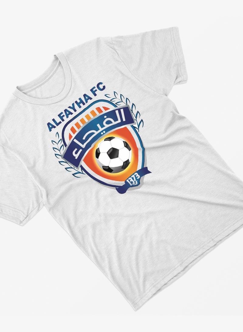 Fashion World Cotton T-shirt Printed with High-quality Alfaiha Club - Image 2