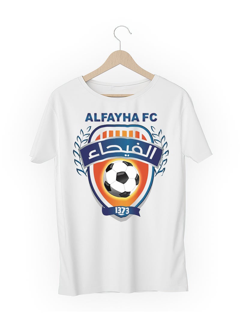 Fashion World Cotton T-shirt Printed with High-quality Alfaiha Club - Image 3