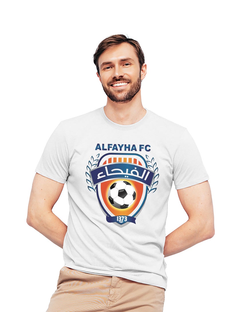 Fashion World Cotton T-shirt Printed with High-quality Alfaiha Club - Image 1