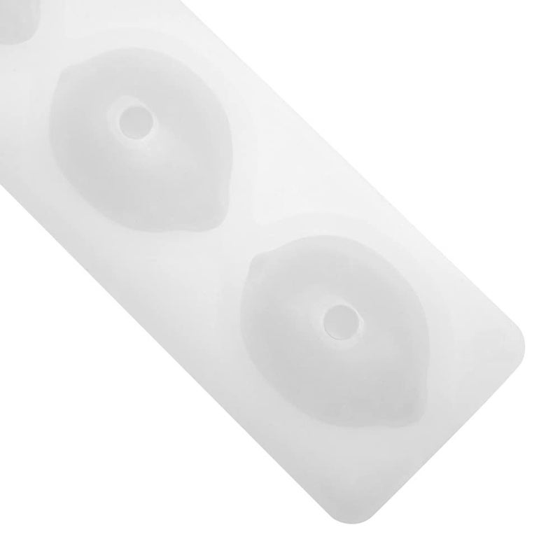 mostsom Silicone Mold Baking Pan Non-Stick Baking Pastry Chocolate Cake Dessert DIY Decoration Tools (2PCS Lemon Q_14x3.2x0.23 inch) - Image 3