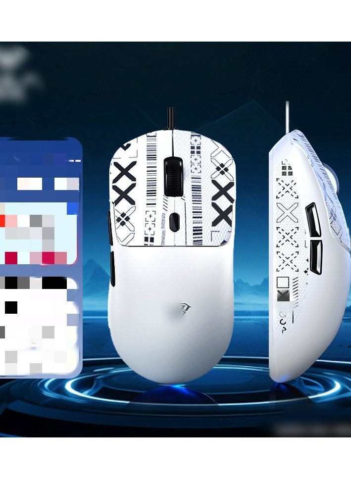 EBMINI New Silent Six Key Llluminated Wired Mouse