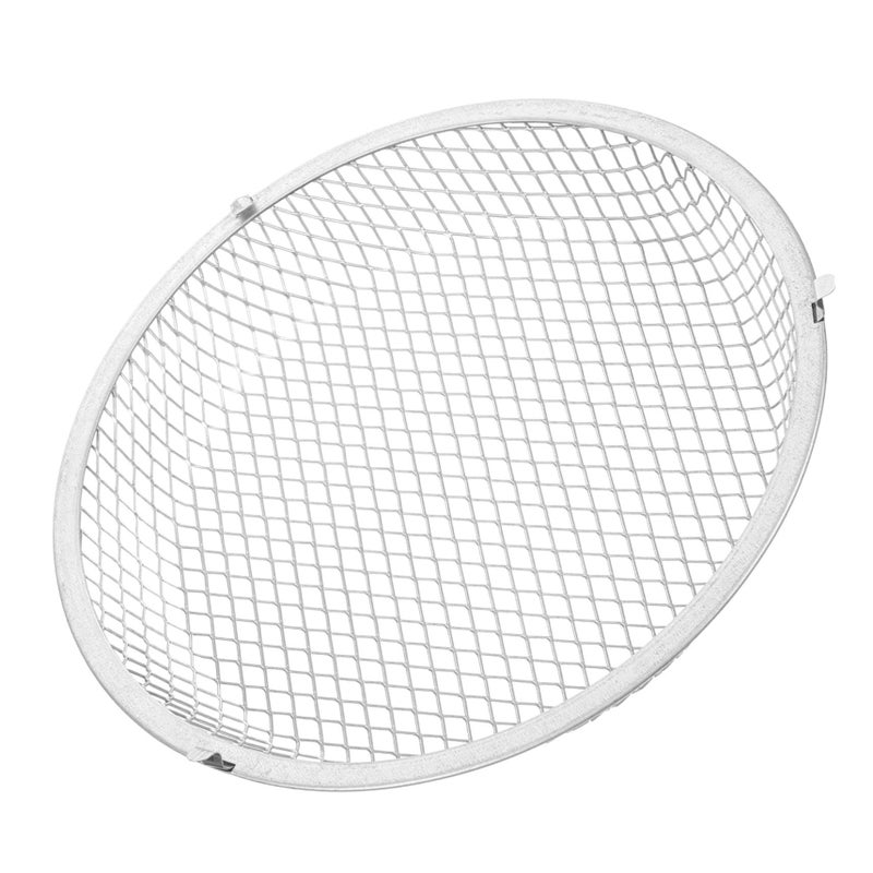 Reptile Heat Lamp Mesh Cover Scald Protection Shade Durable Easy To Install For Heating Lamps Lizard Boxes Tanks Metal Silver - Image 2