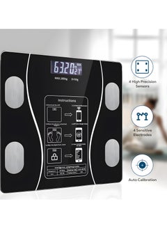 NextWave Smart Scale for Body Weight – Digital Bathroom Weighing Scale with App – Measures BMI, Weight, Fat %, Muscle Mass – Step-On Technology – Max 180kg / 400 lbs  - Image 5
