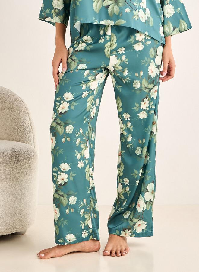 Splash FAV Pyjama Set V neck Top & Trousers - Image 3