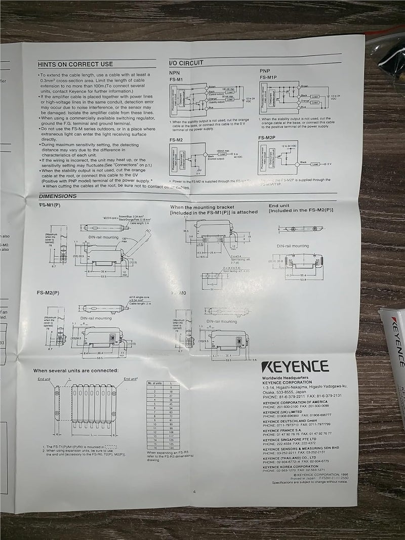 Photoelectric Switch Fiber Amplifier FS M1 M1H M1p(FS-M1) - Image 4