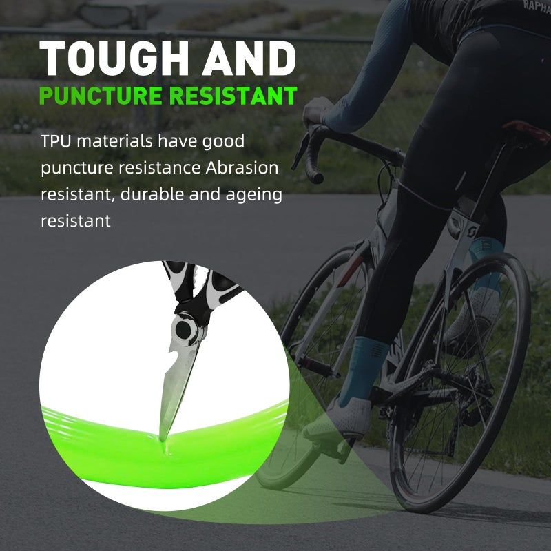 Cyclami 2 Pack TPU Inner Tube 700C x 32C-47C Gravel & 29'' MTB for ALLRoad & Gravel Bike Tire Upgraded Durability Bicycle Tube 45MM Length of Presta Valve Lightweight - Image 2