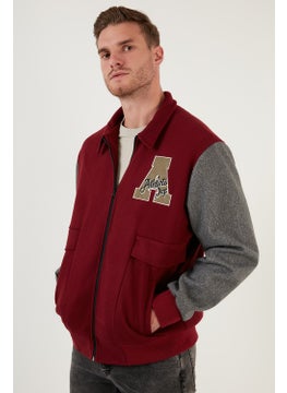 Buratti Emblem Zippered Regular Fit Bomber Coat Men's Coat 5715896  - Image 2
