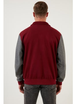 Buratti Emblem Zippered Regular Fit Bomber Coat Men's Coat 5715896  - Image 4