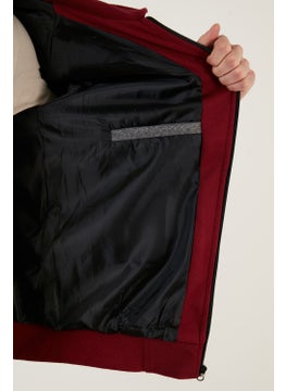 Buratti Emblem Zippered Regular Fit Bomber Coat Men's Coat 5715896  - Image 5