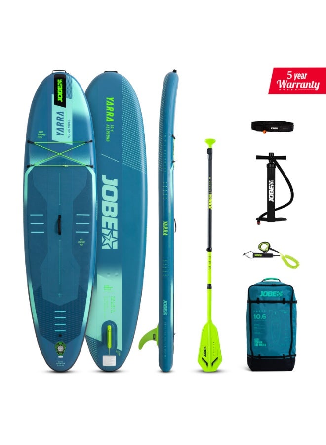 Jobe AERO YARRA SUP PREMIUM BOARD 10.6 PACKAGE STEEL BLUE - Image 1