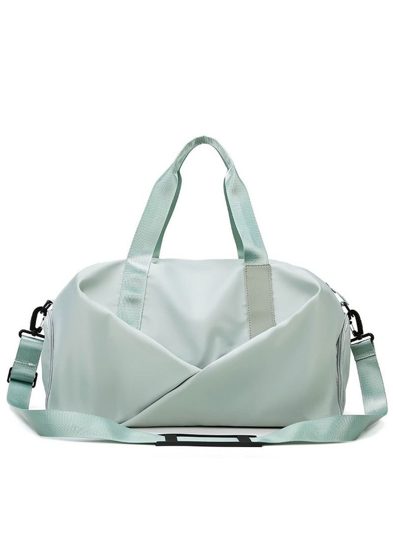 Excefore Duffle Bag Gym Bag for Women Separate Shoes Compartment Yoga Bag Wet and Dry Separation Beach Bag  - Image 1