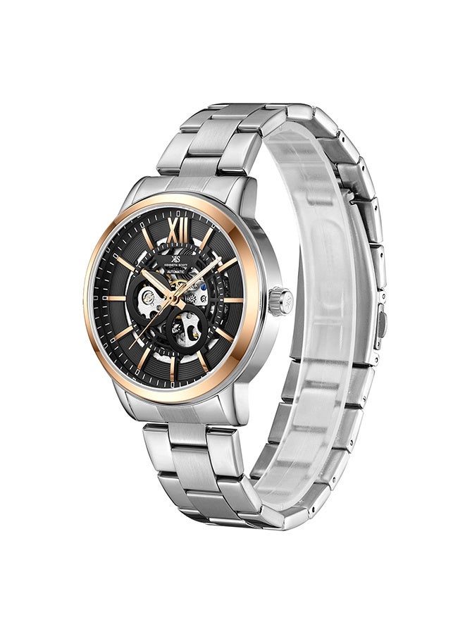 كينيث سكوت ساعة أوتوماتيكية من الفولاذ المقاوم للصدأ ٤٣.٥ مم - Image 3