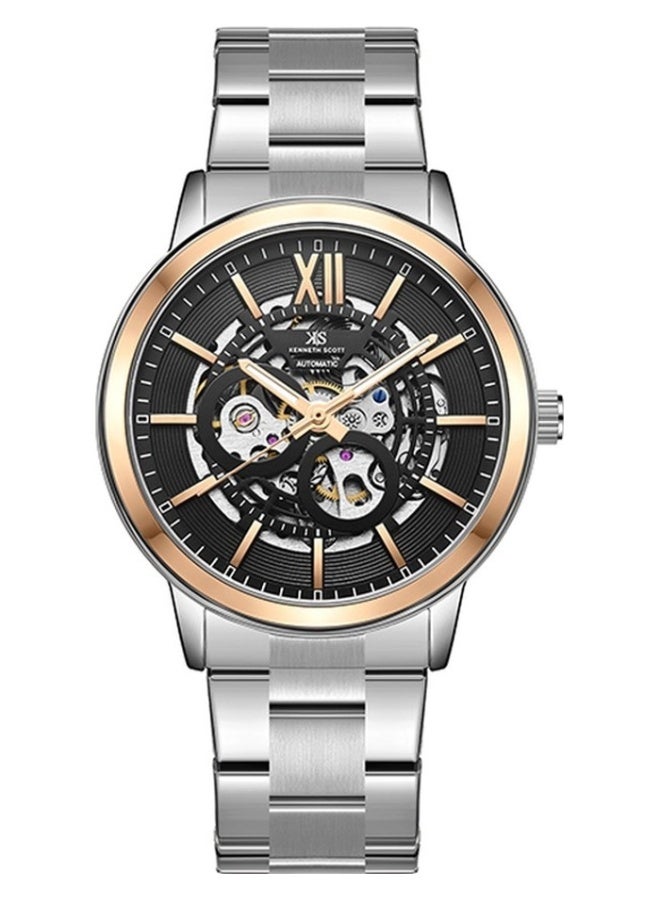كينيث سكوت ساعة أوتوماتيكية من الفولاذ المقاوم للصدأ ٤٣.٥ مم - Image 1