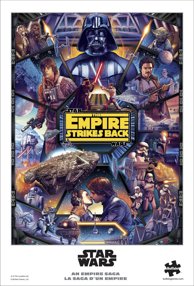 Buffalo Games – Star Wars an Empire Saga™ - 1000 Piece Jigsaw Puzzle - Colorful Puzzle for Adults – Precision-Cut Pieces, Beautiful Artwork - Image 5