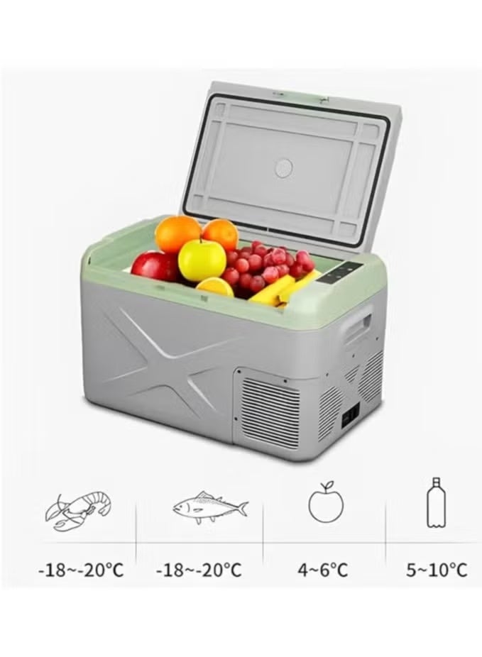 DCL DLC 45L 12V Portable Refrigerator Fast Cooling Car Fridge for Fishing, Camping, RVs, Trucks, Boats - 12/24V DC DLC-33545 - Image 1