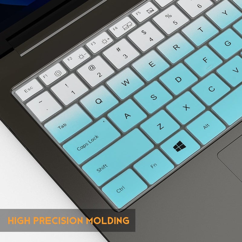 CaseBuy Keyboard Cover for 2025 2024 2023 Samsung Galaxy Book 5 4 3 360/Pro 360 15.6" &16", NP960XFG NP964XFG NP754XFG NP950XED NP950QDB Keyboard Protector -Ombre Mint - Image 5