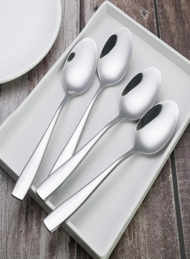 Asking 12-Piece Stainless Steel Kitchen Dinner Spoon, Cutlery Table Spoons - Image 4