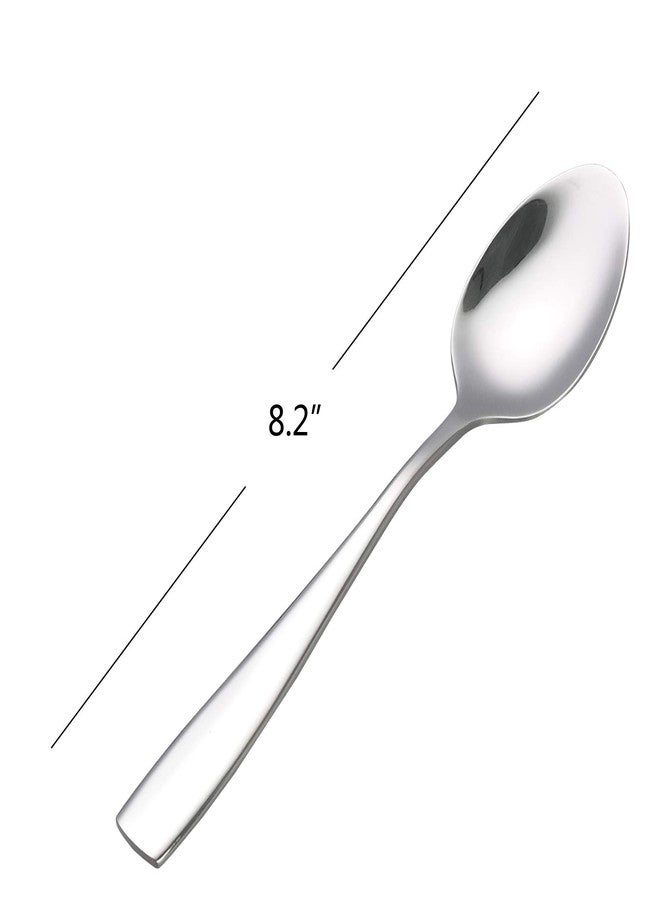 Asking 12-Piece Stainless Steel Kitchen Dinner Spoon, Cutlery Table Spoons - Image 2
