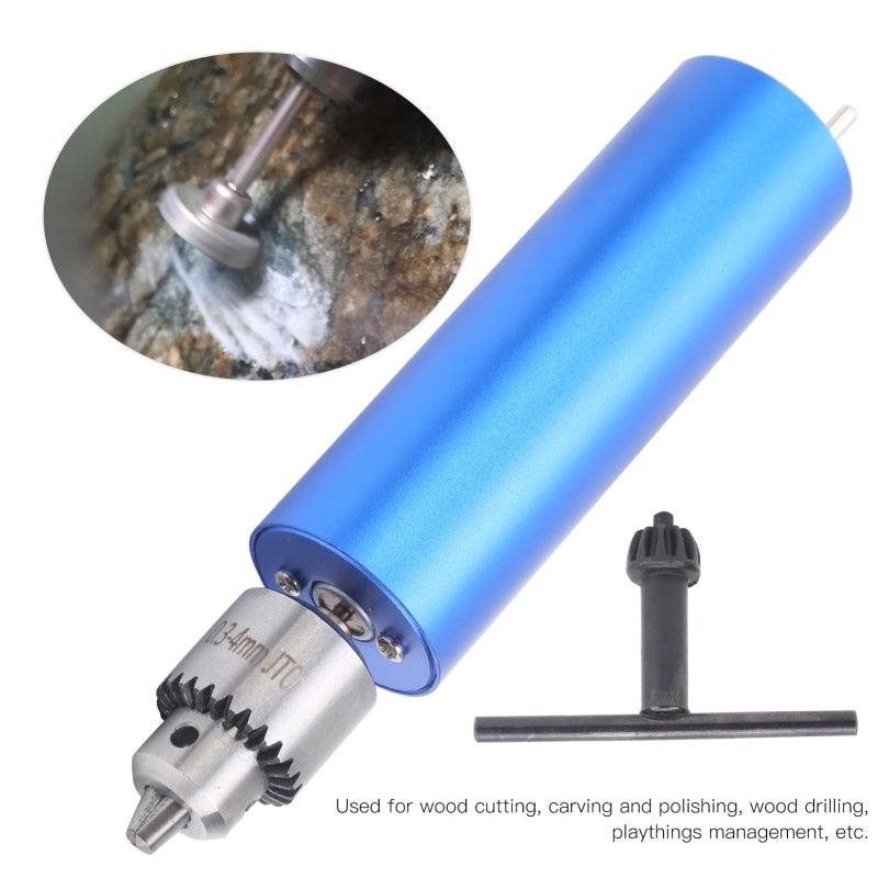 Electric Grinder: Metal Body Copper Motor Non-slip - Powerful Effortless Operation Versatile Tool for Wood Cutting Carving Polishing Drilling Across Various Materials - Image 2