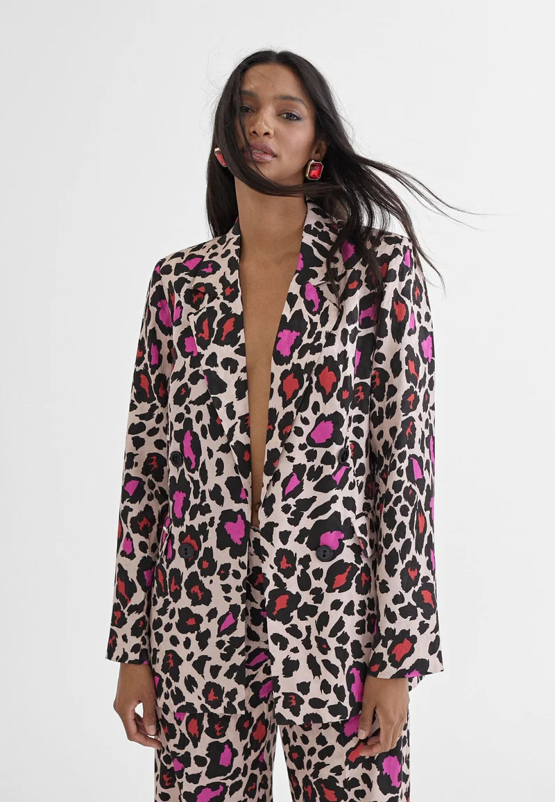 Lola Casademunt Animal print blazer