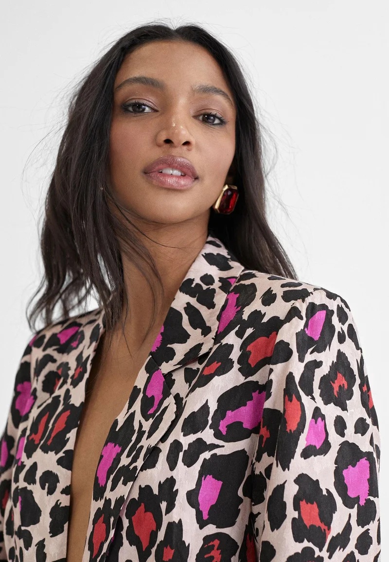 Lola Casademunt Animal print blazer