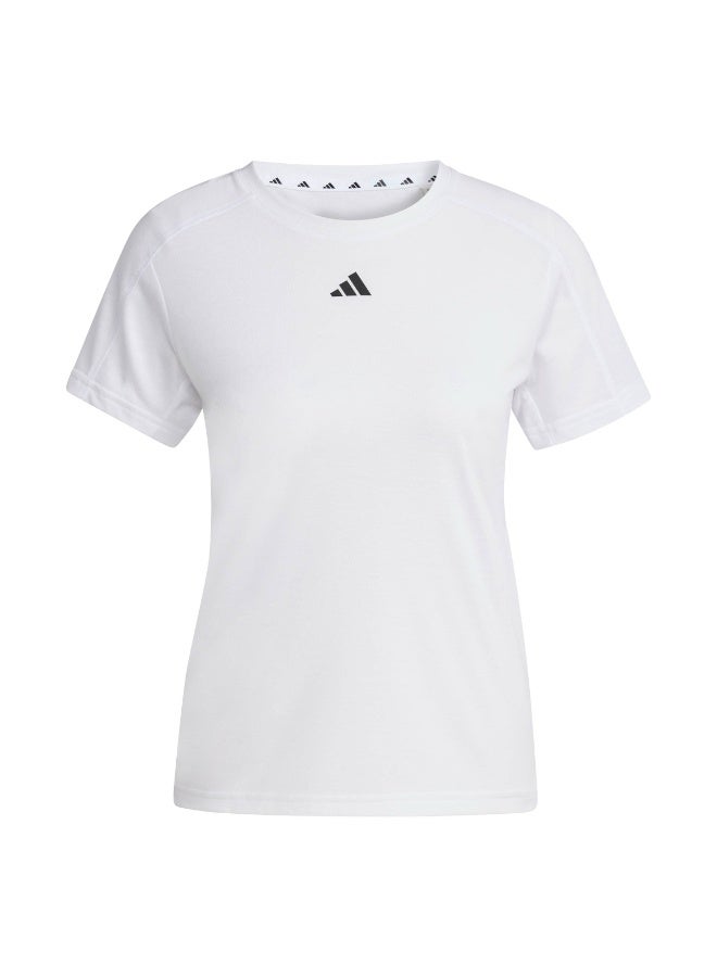 Adidas AEROREADY Train Essentials Minimal Branding Crewneck T-Shirt - Image 2