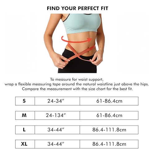 Solpro TorsoFit Waist Support for Men & Women | Joint Stabiliser for All Sports, Gym & Rehab Workouts | Joint Pain Relief for Active Lifestyle Injury Recovery & Arthritis (Black) - Image 4