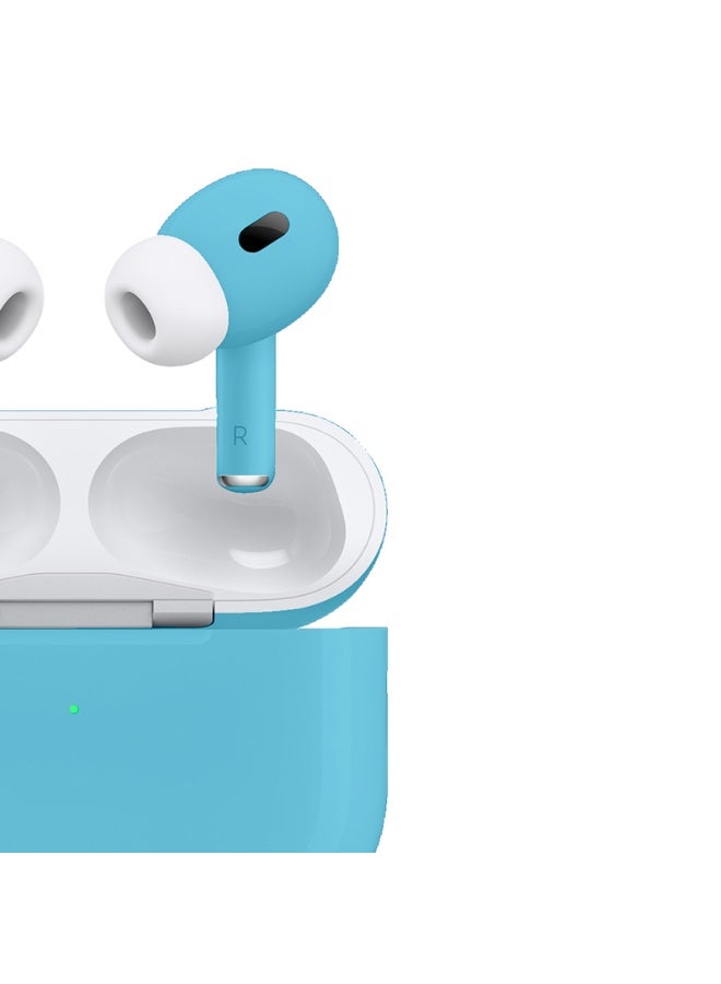Craft Merlin Craft Customized Apple AirPods Pro 3 Bluetooth Earbuds – Tiffany Blue - Image 3